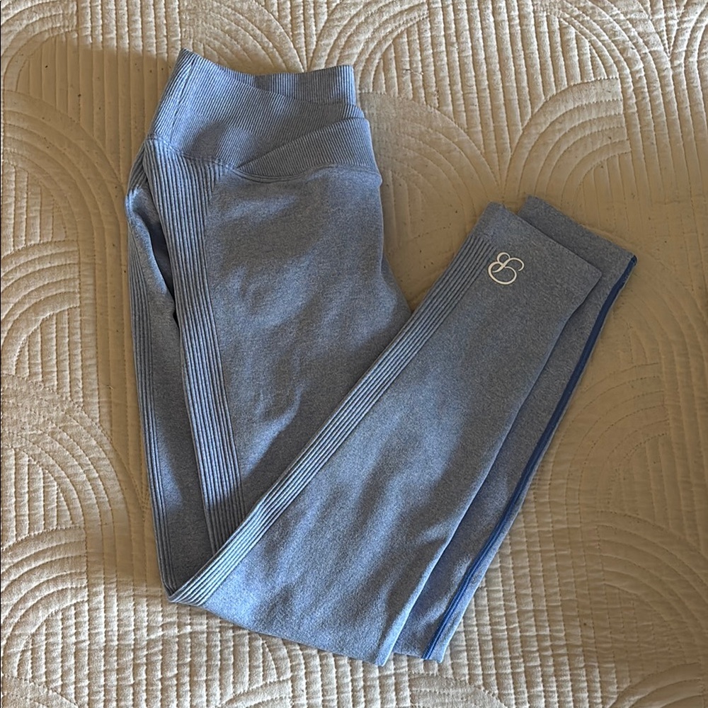 Bombshell Sportswear Blue Contour Seamless Leggings